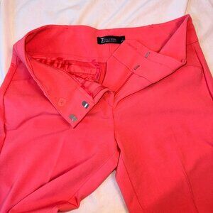 NY&Co 7th Avenue Suiting Collection – Petite 4 – Coral Pink Dress Pants